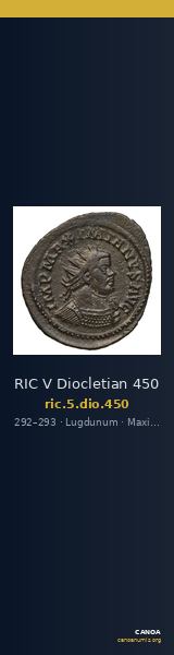 RIC V Diocletian 450 — CANOA