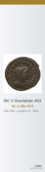 RIC V Diocletian 453 — CANOA