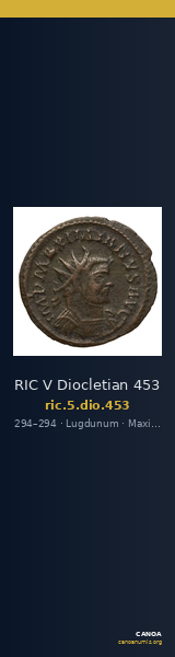 RIC V Diocletian 453 — CANOA