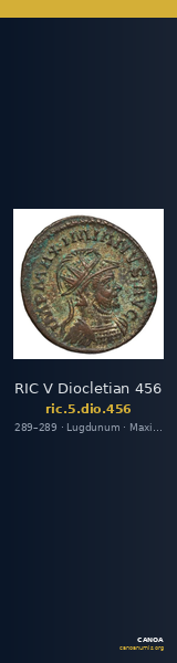 RIC V Diocletian 456 — CANOA