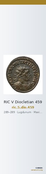 RIC V Diocletian 459 — CANOA