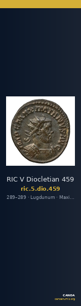 RIC V Diocletian 459 — CANOA