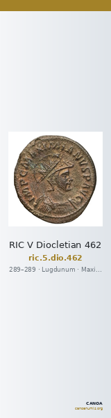 RIC V Diocletian 462 — CANOA