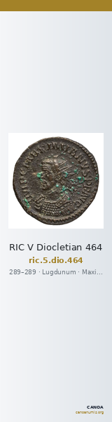 RIC V Diocletian 464 — CANOA