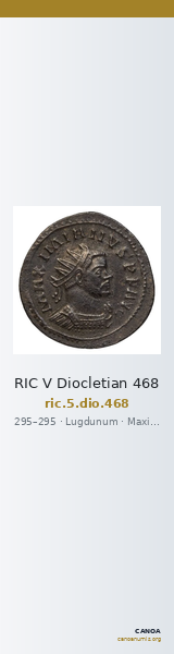RIC V Diocletian 468 — CANOA