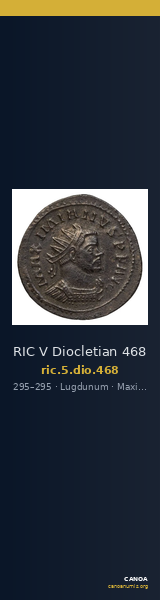 RIC V Diocletian 468 — CANOA