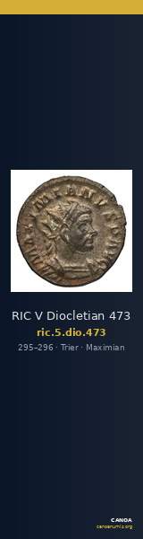 RIC V Diocletian 473 — CANOA