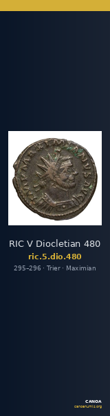 RIC V Diocletian 480 — CANOA