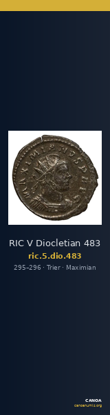 RIC V Diocletian 483 — CANOA