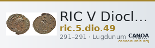 RIC V Diocletian 49 — CANOA
