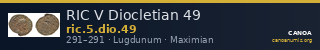RIC V Diocletian 49 — CANOA