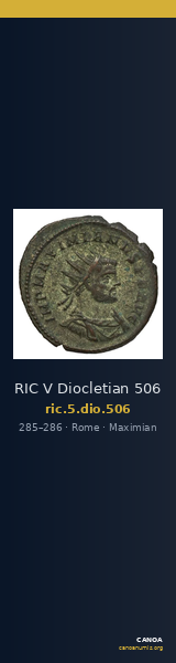 RIC V Diocletian 506 — CANOA