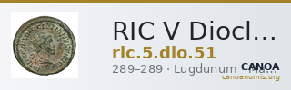 RIC V Diocletian 51 — CANOA