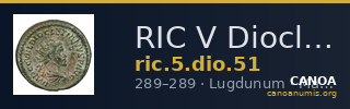 RIC V Diocletian 51 — CANOA