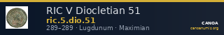 RIC V Diocletian 51 — CANOA