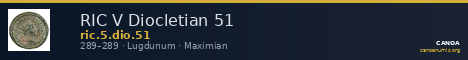 RIC V Diocletian 51 — CANOA