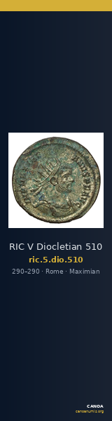 RIC V Diocletian 510 — CANOA