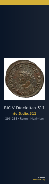 RIC V Diocletian 511 — CANOA