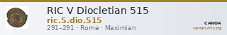 RIC V Diocletian 515 — CANOA