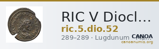 RIC V Diocletian 52 — CANOA