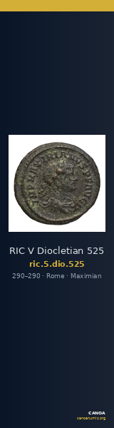RIC V Diocletian 525 — CANOA