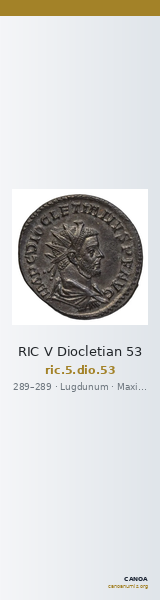 RIC V Diocletian 53 — CANOA