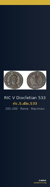 RIC V Diocletian 533 — CANOA