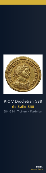 RIC V Diocletian 538 — CANOA