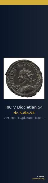 RIC V Diocletian 54 — CANOA