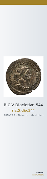 RIC V Diocletian 544 — CANOA