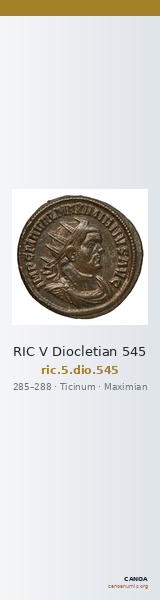 RIC V Diocletian 545 — CANOA