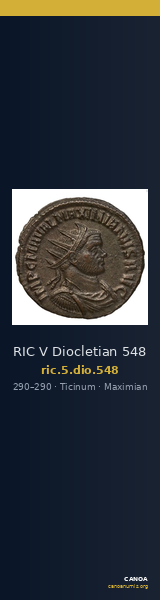 RIC V Diocletian 548 — CANOA