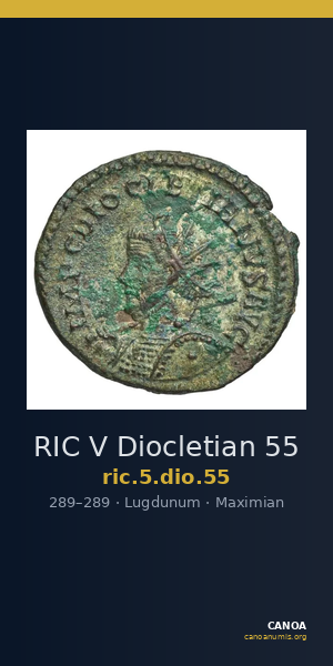 RIC V Diocletian 55 — CANOA