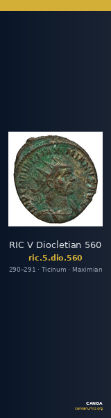 RIC V Diocletian 560 — CANOA