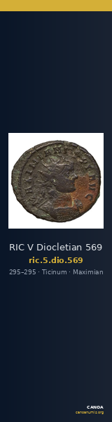 RIC V Diocletian 569 — CANOA