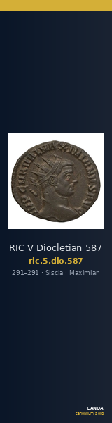 RIC V Diocletian 587 — CANOA