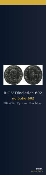 RIC V Diocletian 602 — CANOA