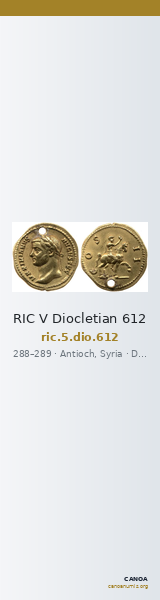 RIC V Diocletian 612 — CANOA