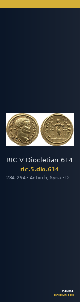 RIC V Diocletian 614 — CANOA