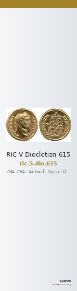 RIC V Diocletian 615 — CANOA