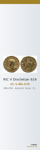 RIC V Diocletian 619 — CANOA