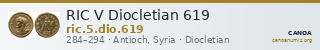RIC V Diocletian 619 — CANOA