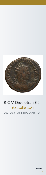 RIC V Diocletian 621 — CANOA