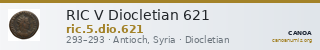 RIC V Diocletian 621 — CANOA