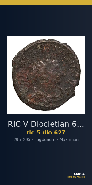 RIC V Diocletian 627 — CANOA