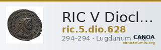RIC V Diocletian 628 — CANOA