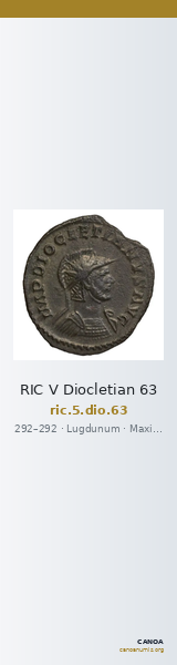 RIC V Diocletian 63 — CANOA