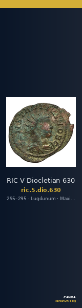 RIC V Diocletian 630 — CANOA