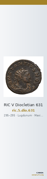 RIC V Diocletian 631 — CANOA