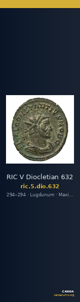 RIC V Diocletian 632 — CANOA